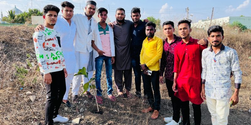 11 Plantation of trees in the college on the occasion of the anniversary of the university
