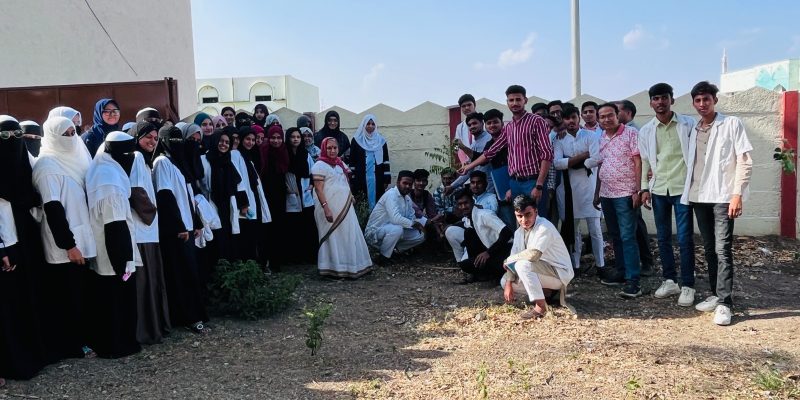 2 Plantation of trees in the college on the occasion of the anniversary of the university